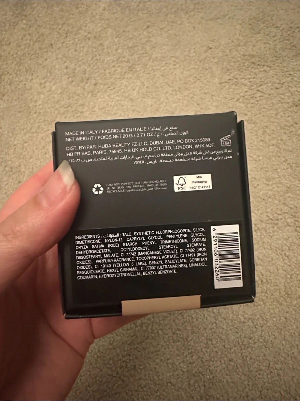 HUDA BEAUTY Easy Bake Loose Baking & Setting Powder - Cupcake